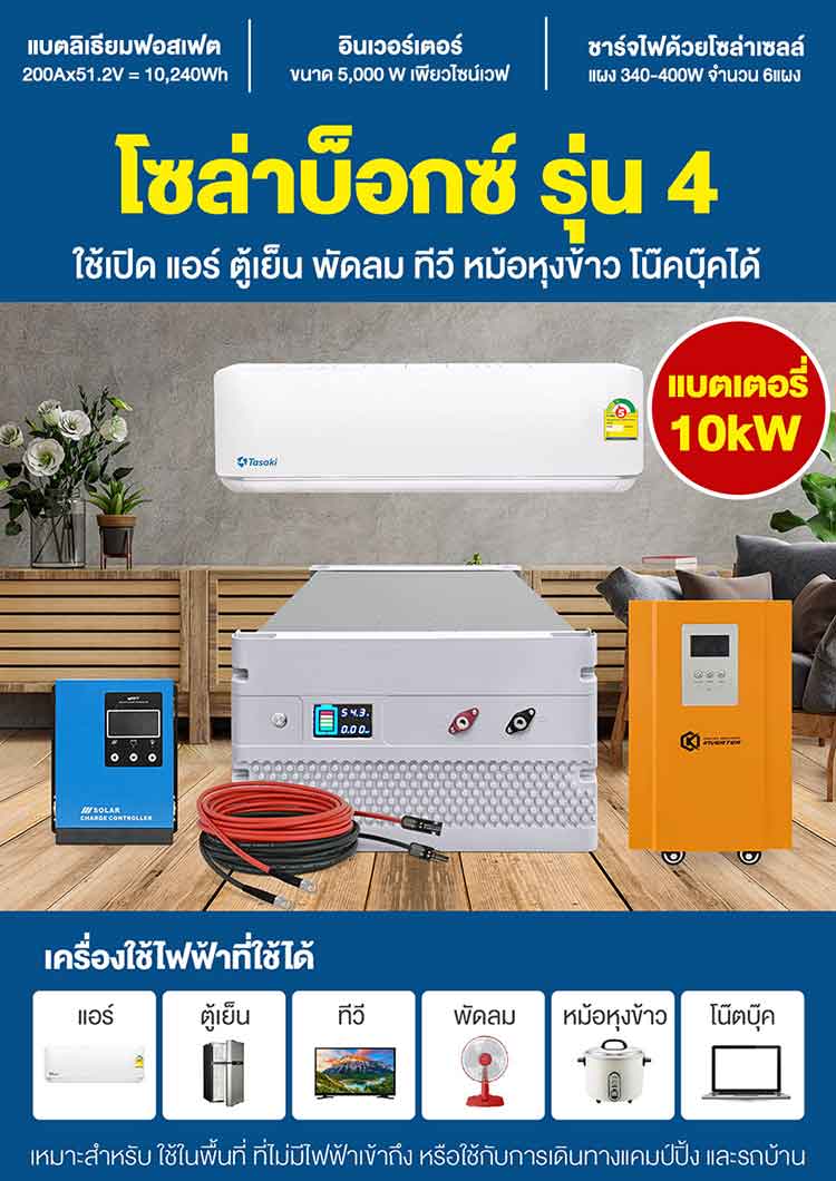 P1 SolarBox4 Offgrid โซล่าบ๊อกซ์ รุ่น 4 รุ่นขายดี
