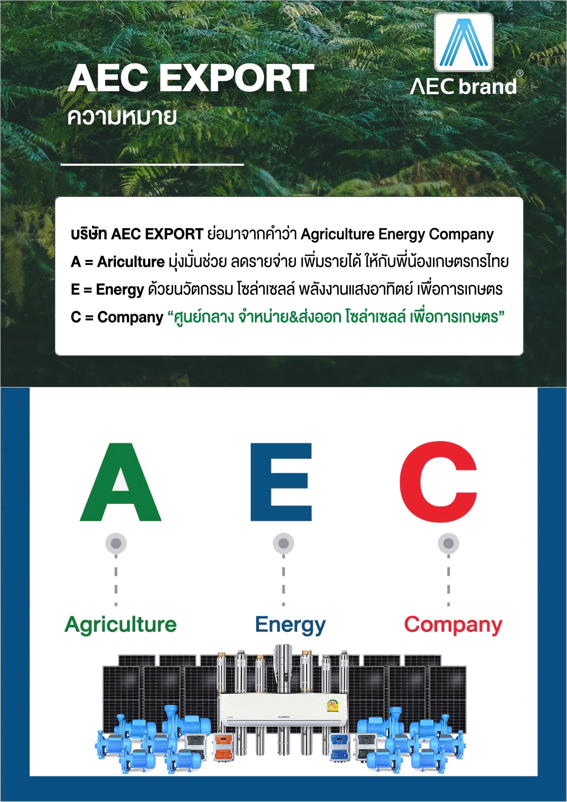 P3_ประวัติบริษัท_AEC_EXPORT_จำกัด_โซล่าเซลล์_เพื่อการเกษตร